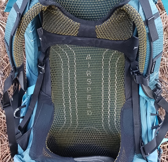 Learn about Backpacks for Backpacking Backpack Trampoline Mesh Back Panel - Osprey Atmos AG 65