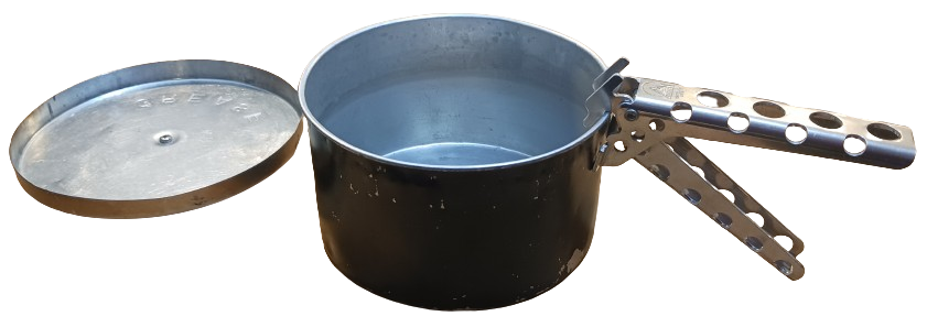 Learn about Backpacking Cookware Stanco Grease Strainer & Pot Gripper