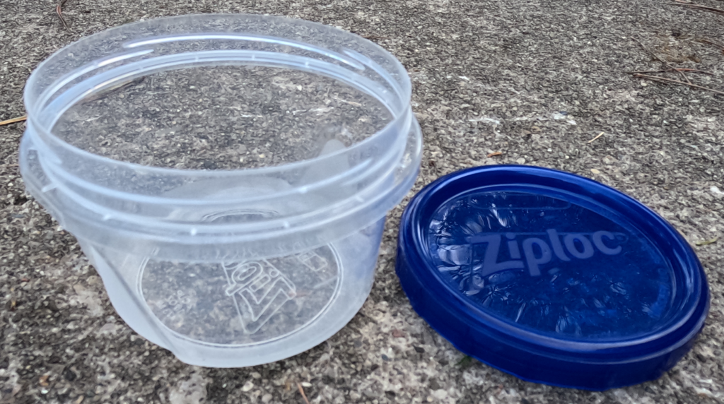 Learn about Backpacking Cookware Ziplock Twist 'n Lock Round Plastic Food-storage Container