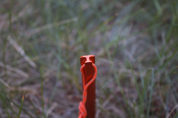 Y tent stake