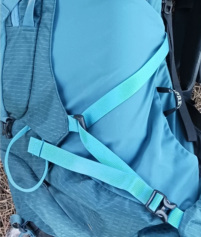 Backpack compression straps
