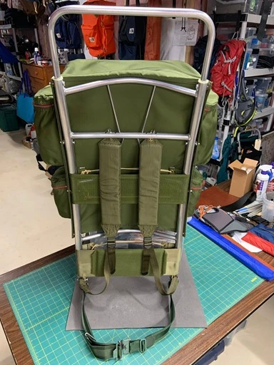 Beginner's Guide to Backpacks for Backpacking External frame backpack