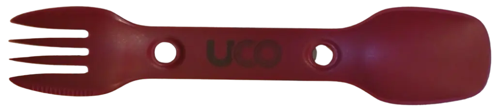 Beginner's Guide to Backpacking Cookware UCO plastic spork